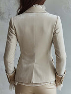 Amberly | Tailored Embroidered Blazer