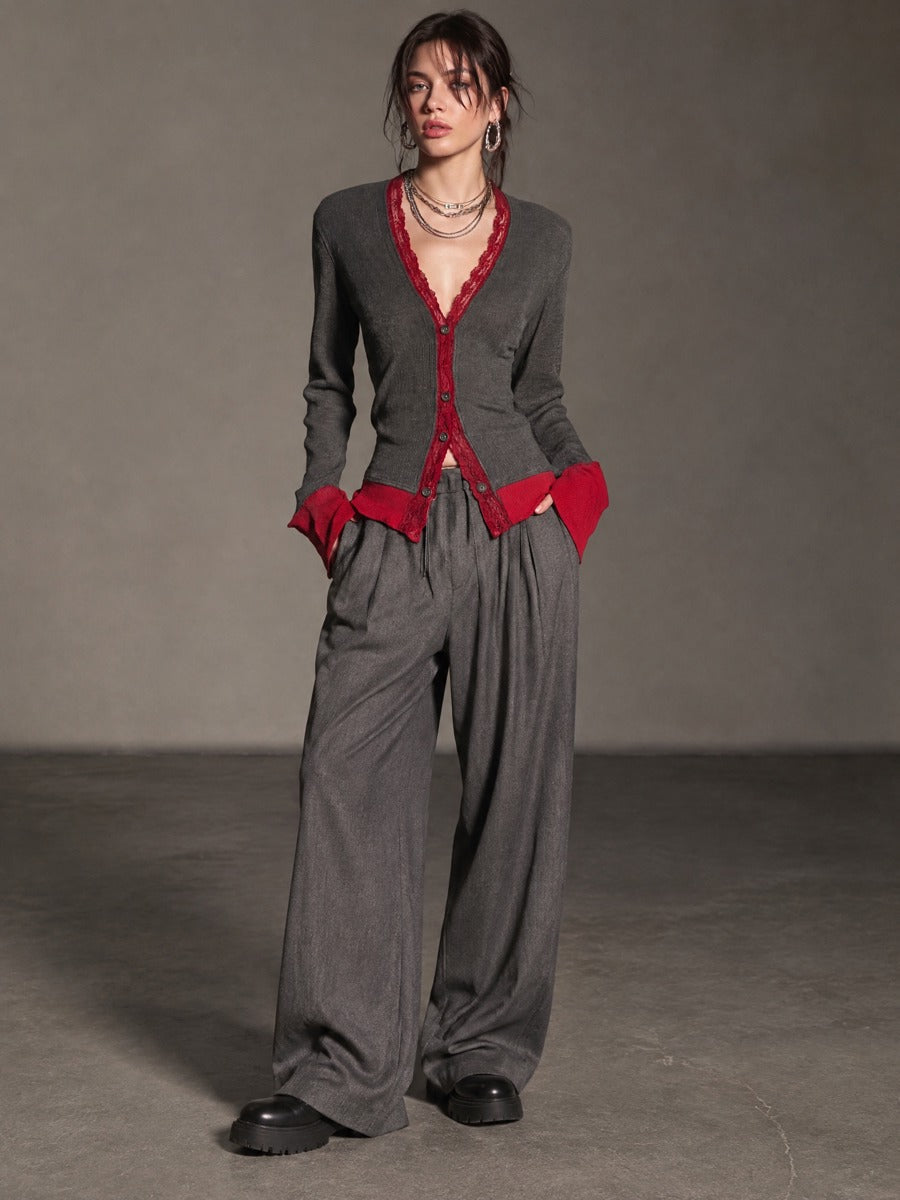 Καρντάν με Αντίθετες Λεπτομέρειες Δαντέλας