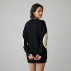 Φούτερ Oversize με Γραφική Σχέδιο
