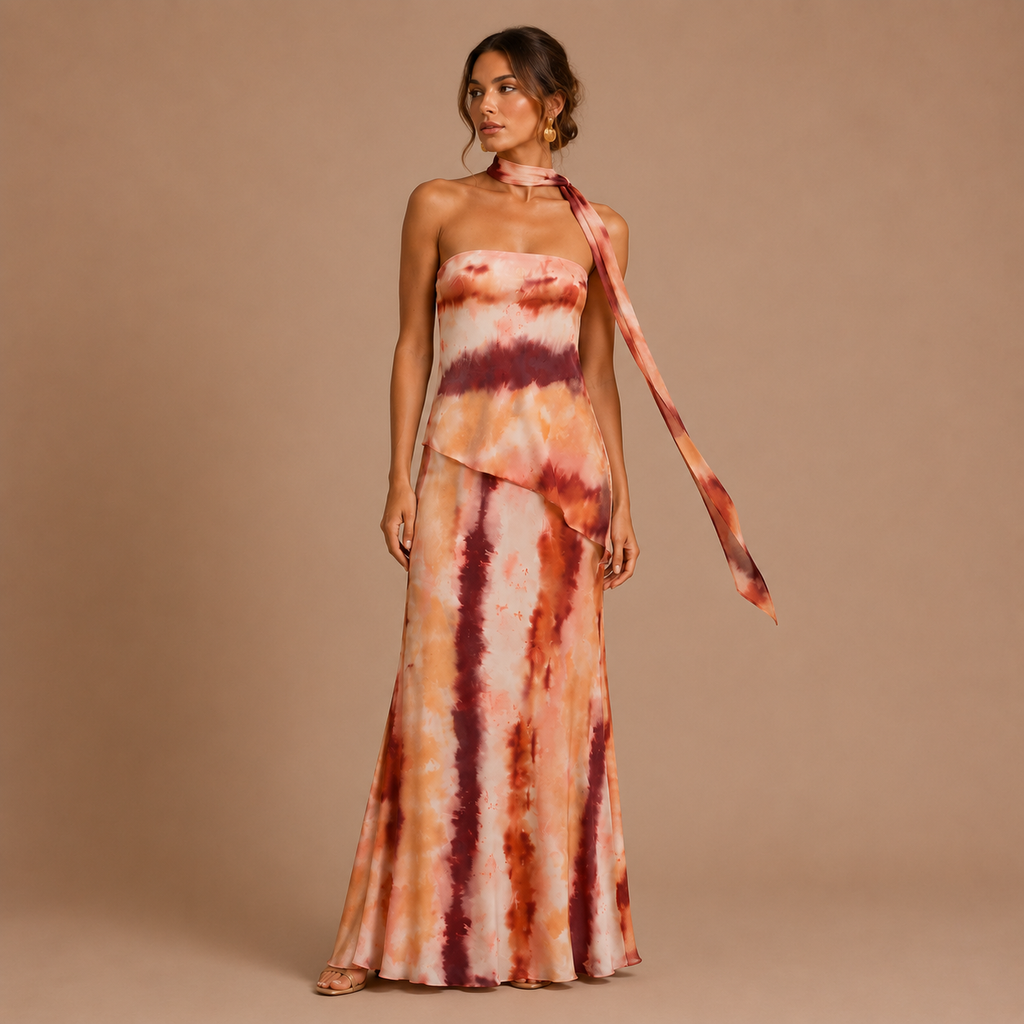 Cacela - Μακρύ Φόρεμα Strapless