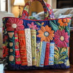 Τσάντα Tote με Κουβερτίνα Bookworm - Κωδικός GFTONL4862