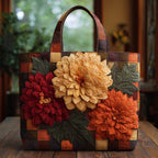 Τσάντα Tote Patchwork Dahlia με Κουβερλί GFTOYC2863