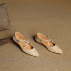 Genuine Leather Eclan Flats