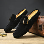 Zayden Suede Slip-On Mules