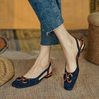 Evona Backless Slingback Shoes