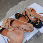 Evona Backless Slingback Shoes