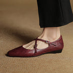 Genuine Leather Eclan Flats