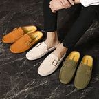 Zayden Suede Slip-On Mules