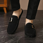 Zayden Suede Slip-On Mules