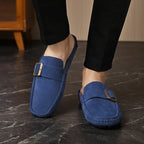 Zayden Suede Slip-On Mules