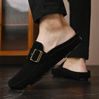 Zayden Suede Slip-On Mules