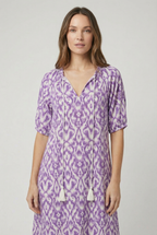 Denisa | Floral Maxi Dress with V-Neckline