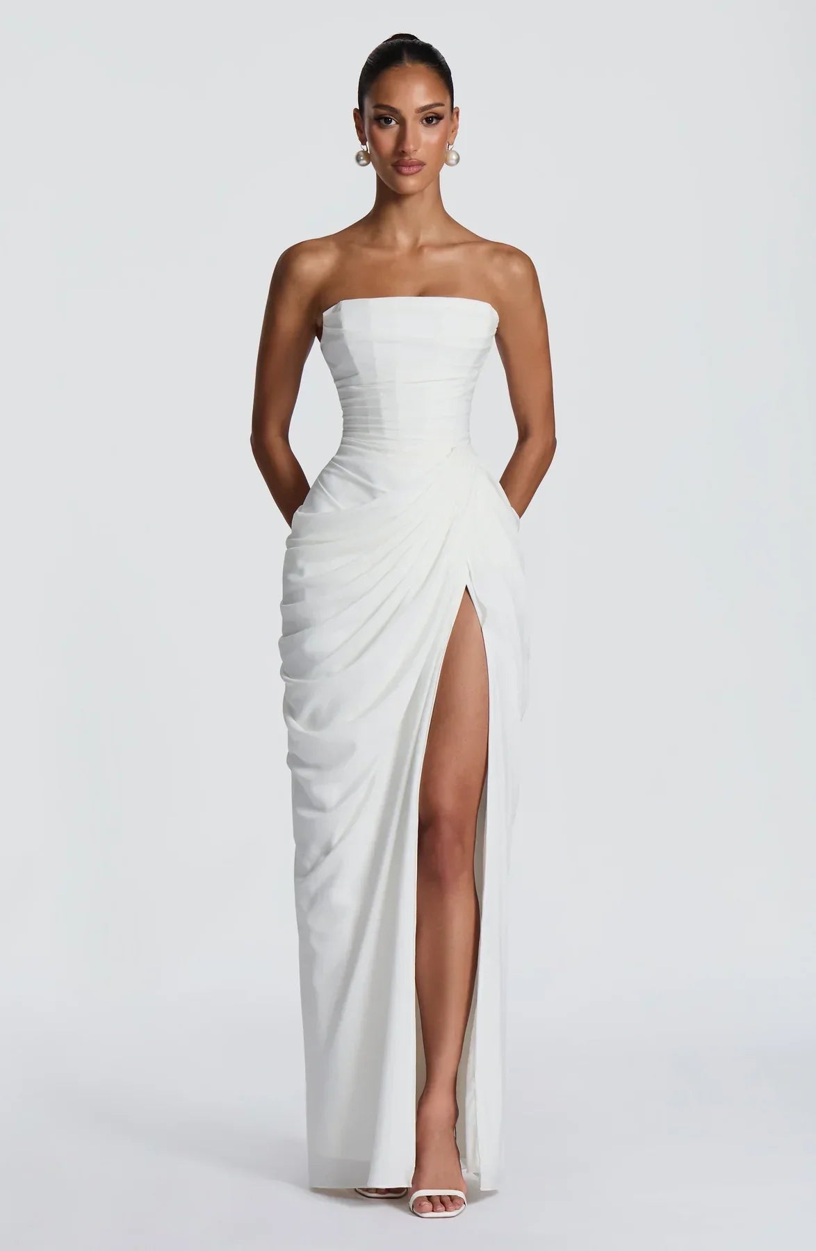 Μπόχνα | Maxi φόρεμα strapless
